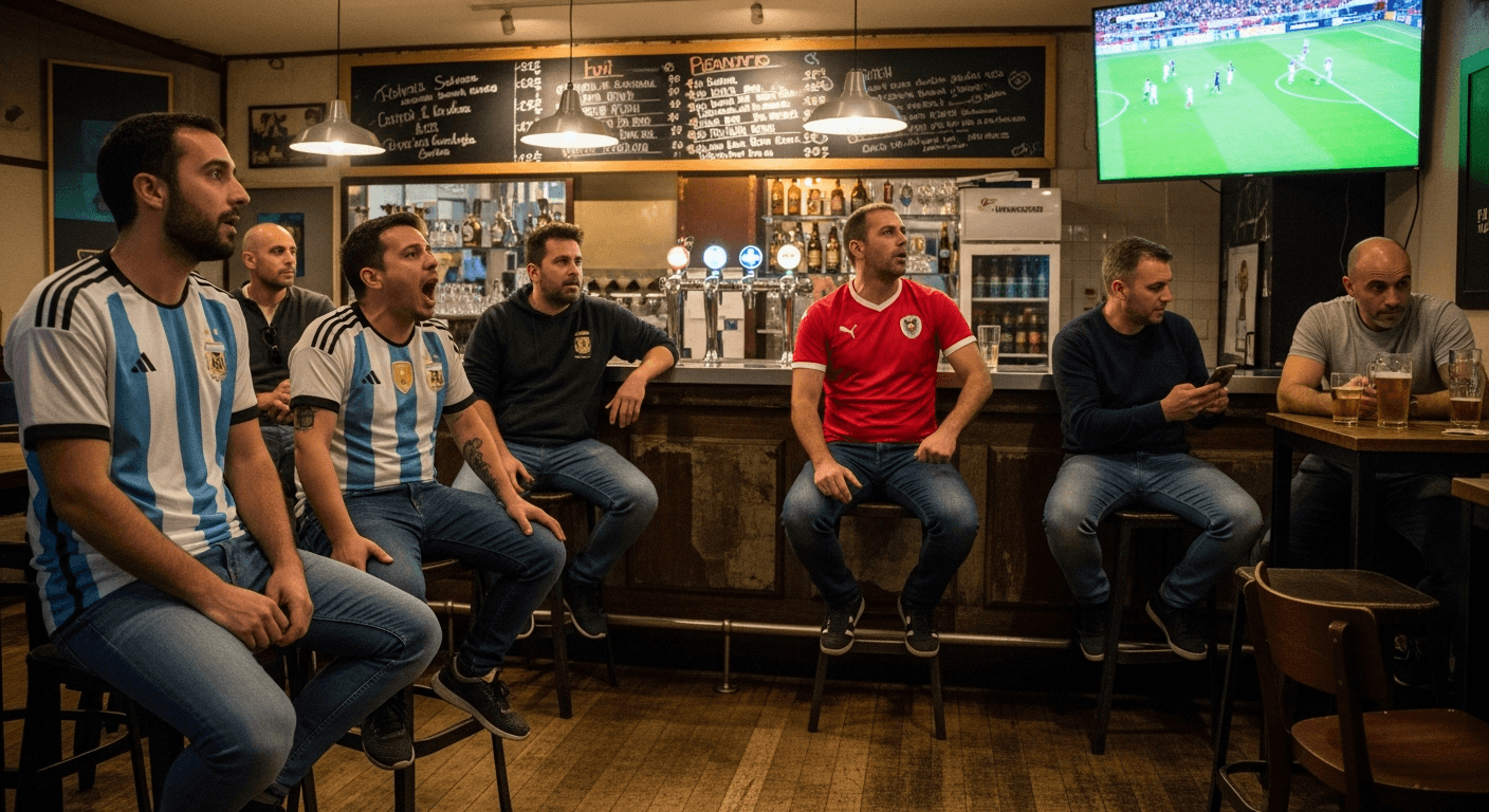 Dónde ver Argentina vs Austria en Madrid