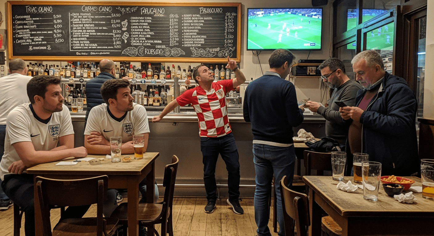 Dónde ver Inglaterra vs Croacia en Madrid