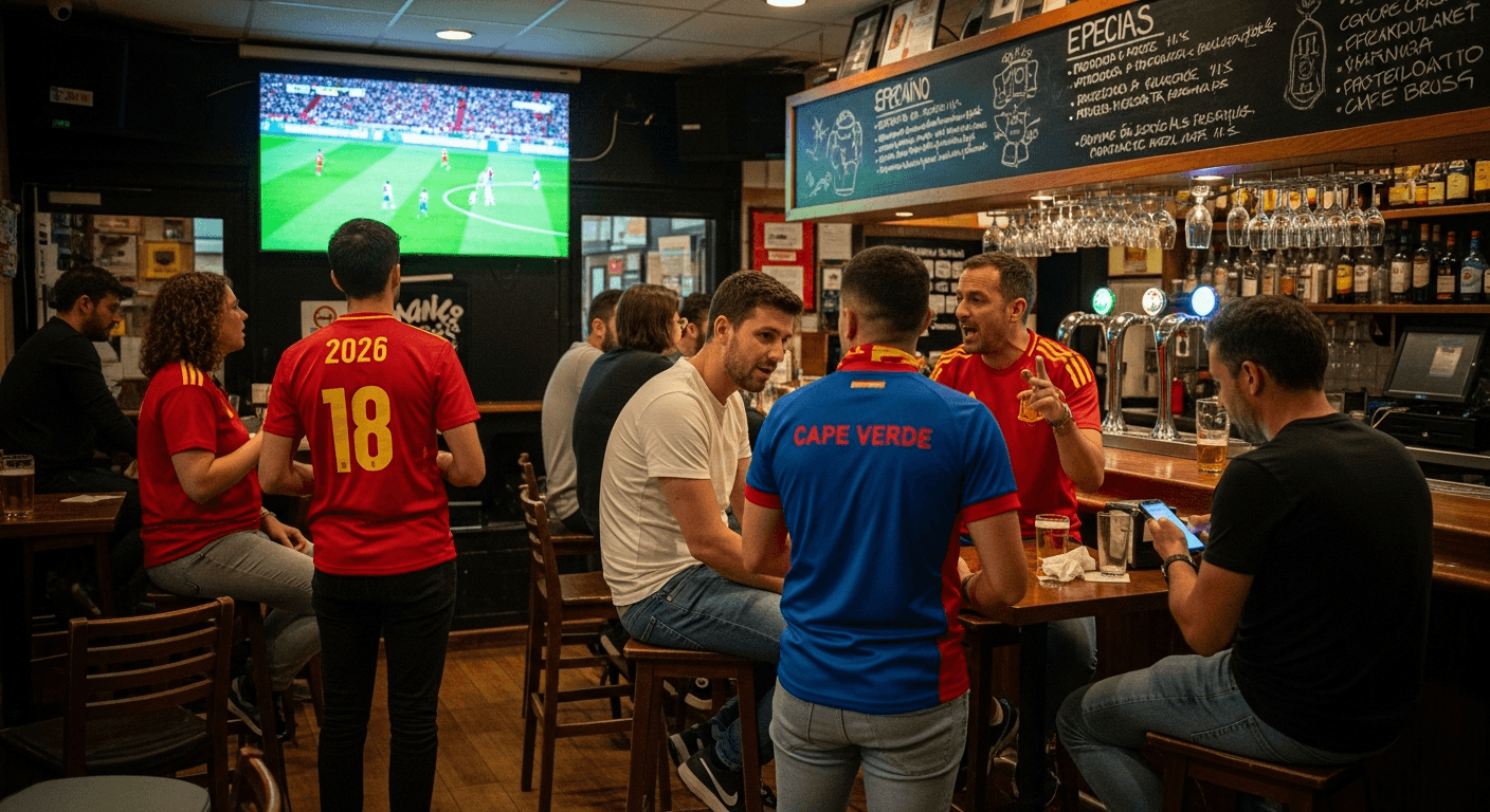 Dónde ver España vs Cabo Verde en Madrid