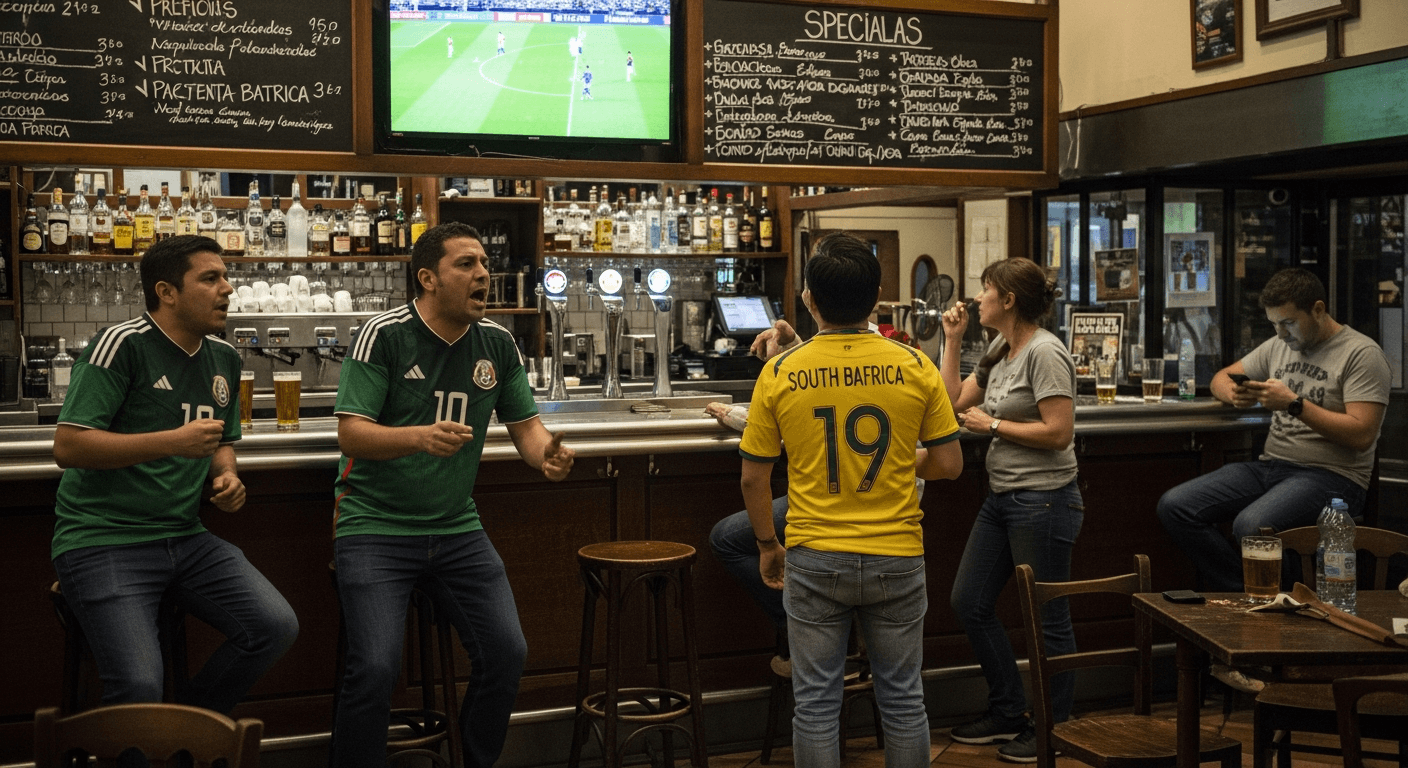 Dónde ver México vs Sudáfrica en Madrid