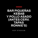 Bar BAR PIQUEÑAS KEBAB Y POLLO ASADO (ANTES CERV. TAPAS RONNIE'S) en Madrid